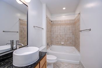 Tiled bathrooms