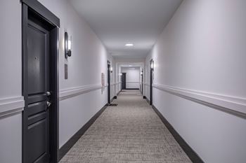 Interior air conditioned corridors