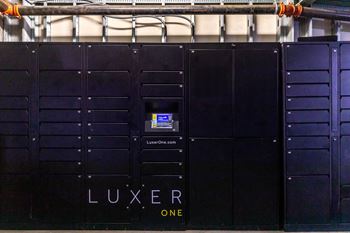 Luxer 24-hour package lockers