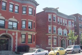 Dorchester apartment for rent - Brick 3 story buildings