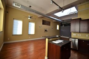 La Crosse apartment for rent - Apartment 301 | 1 BR | Living Area | Dining Area | Kitchen | Three Sixty Real Estate