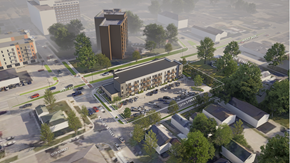 La Crosse apartment for rent - Badger West Birds Eye View
