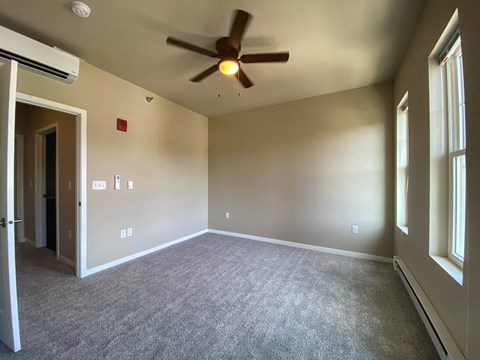 Floor plan for 3 beds, 2 baths, 1309 sqft