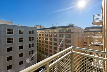 Full-sized balconies
