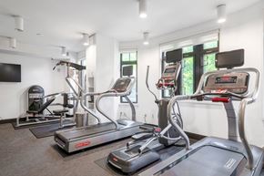 Washington apartment for rent - two treadmills and two elliptical machines in the fitness room