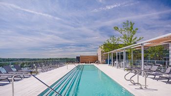 Rooftop pool
