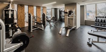 State-of-the-art fitness center