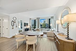 Arlington apartment for rent - a living room filled with furniture and a table at The Grace and Reva, Arlington, VA, 22202