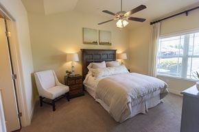 Huntsville apartment for rent - Bedroom With Ceiling Fan at The Villas at Nature Walk, Huntsville