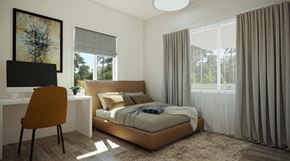 Boulder apartment for rent - Sample Bedroom Rendering