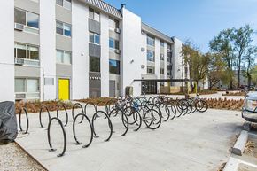 Boulder apartment for rent - 2121 Canyon Exterior Bike Racks