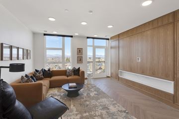 Denver apartment for rent - a living room with couches and a coffee table