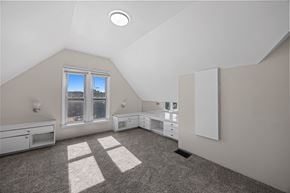 Denver apartment for rent - A room with a window and a desk.
