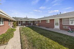 Lakewood apartment for rent - A sunny day at a residential area with houses and a clear blue sky.