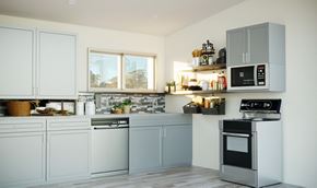 Boulder apartment for rent - Sample Kitchen Rendering Unit 1