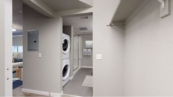 In-unit washer and dryer