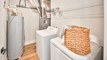 In-home high efficiency washer and dryer