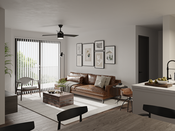 Marietta apartment for rent - a living room with a couch and a table