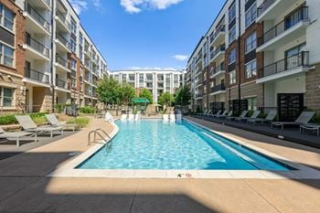 Resort-inspired saltwater pool