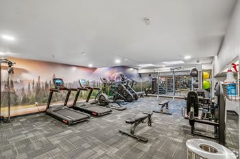 Full service 24-hour gym