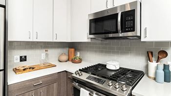 Upscale energystar® stainless appliance packages with gas range