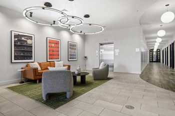 Lobby with lounge areas