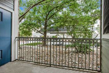 Patios and balconies with storage