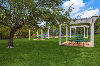 Picnic area with grills
