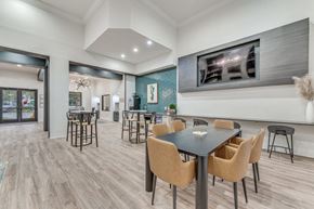 Austin apartment for rent - a dining room with a table and chairs