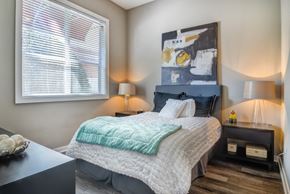 Atlanta apartment for rent - Pet-Friendly Apartments in Atlanta, GA - Biltmore at Midtown - Bedroom with Large Window
