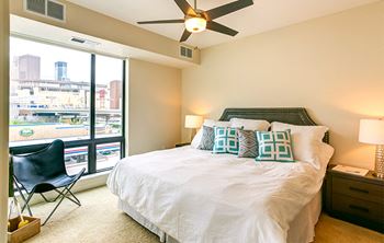 Ceiling fan in bedrooms