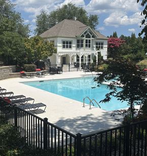 Cornelius apartment for rent - a swimming pool with the community clubhouse