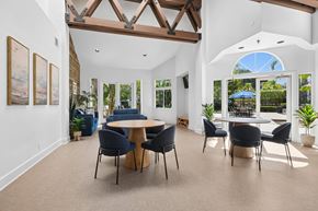 San Clemente apartment for rent - A dining room with a table and chairs.