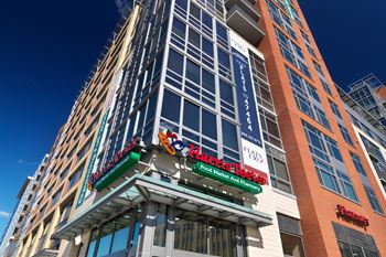 50,000-Sq. Ft. Urban harris teeter grocery store on the ground floor