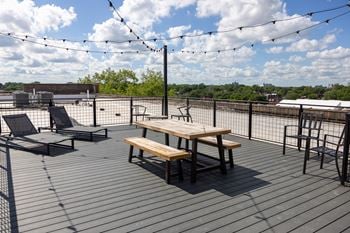 Rooftop deck