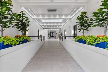 Atrium entrance hall