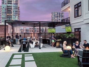 Grilling patio