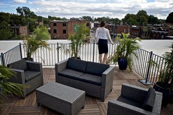 Rooftop terrace