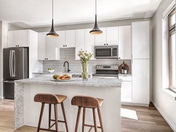 Choice of dark or light kitchen finish options