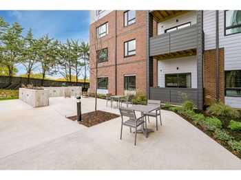 Outdoor lounge areas