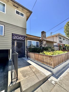 San Jose apartment for rent - a house with a gate and a sign that reads 2030