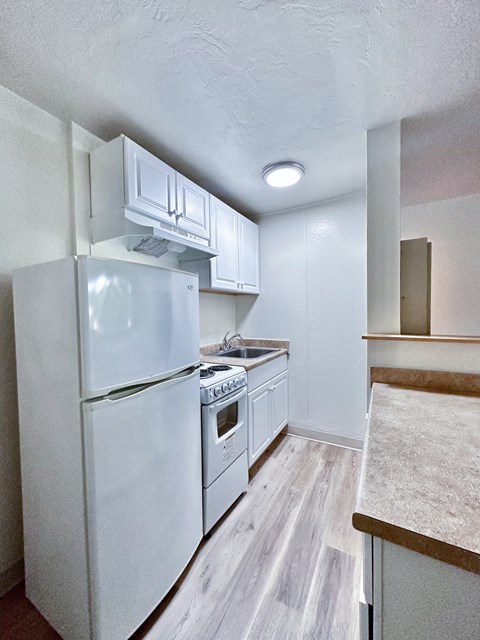 Floor plan for studio, 1 bath, 400 sqft