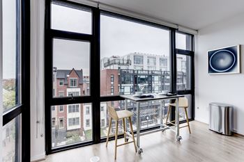 Floor to ceiling windows 