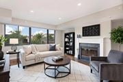 Washington apartment for rent - 1633 Q living area with fireplace (virtually staged)