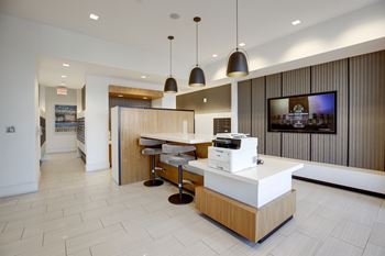 Business center with printing