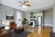 Washington apartment for rent - Renovated two-bedroom living area at 4115 Wisconsin Avenue, NW, Tenleytown, Washington DC 20016