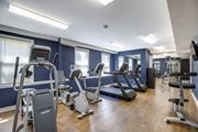 Washington apartment for rent - a gym with cardio equipment and treadmills at Park Crest Apartments, District of Columbia 20007