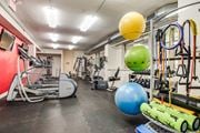 Washington apartment for rent - Fitness center with treadmills, machines and free weights at Cathedral Mansions, Washington, DC