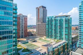 Jersey City apartment for rent - outdoor tennis courts on roof top