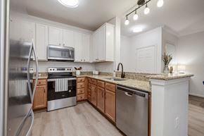 Columbia apartment for rent - Renovated Kitchen at Evergreens at Columbia Town Center, Maryland